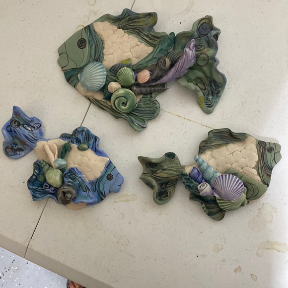 Art Hand Made Pottery Wall Hangings Poshmark